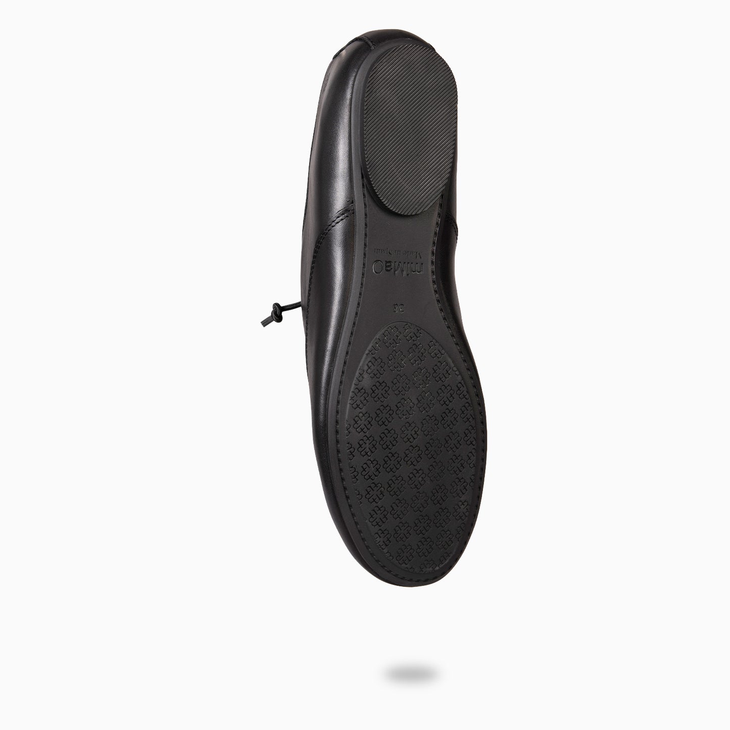 IRIA - Zapatillas Baresoft con Cordones Elásticos  NEGRO