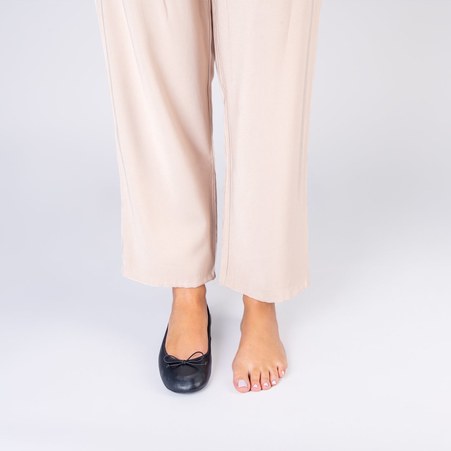 CAMPANILLA - BAILARINA ESTILO BAREFOOT NEGRO