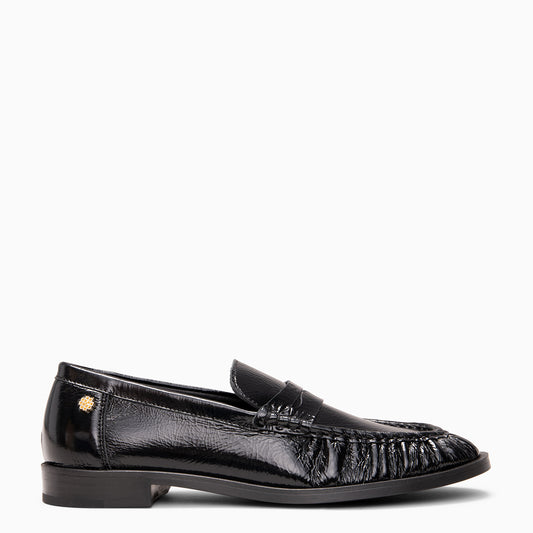 TOKIO - Mocasín en piel de charol CHAROL NEGRO