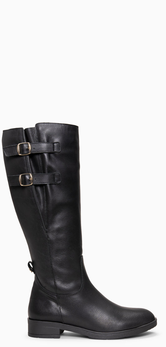 CORK - Bota alta para mujer NEGRO NAPA