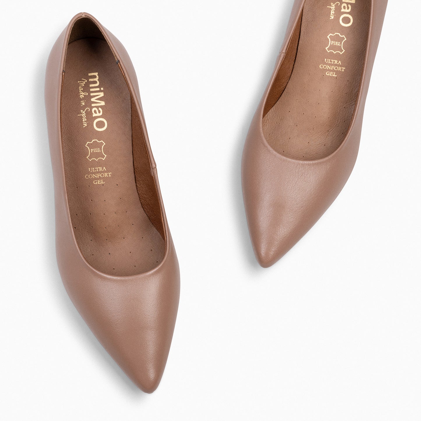 URBAN KITTEN - Zapatos con tacón de chupete de napa NUDE