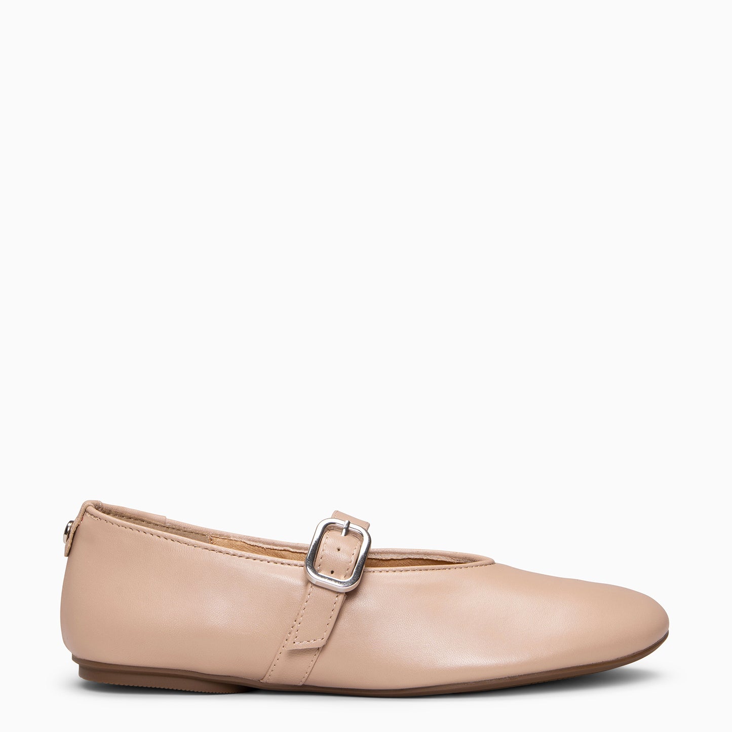 ALHELI – Merceditas con tira ajustable NUDE