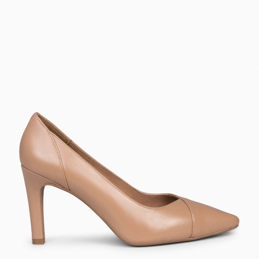 GLAM - Salto alto feminino NUDE