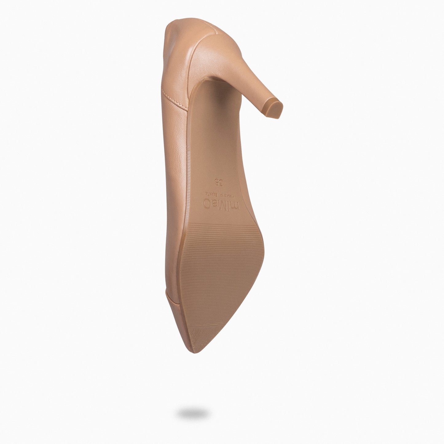 GLAM - Zapatos de tacón alto para mujer NUDE