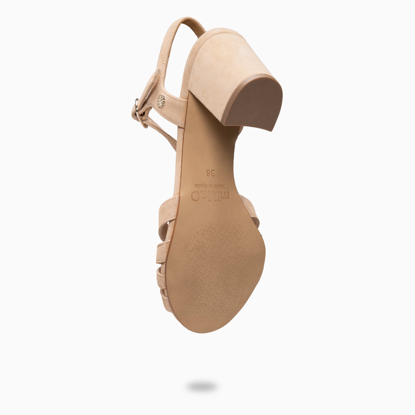 MUSA – Sandalias de Tacón ancho NUDE