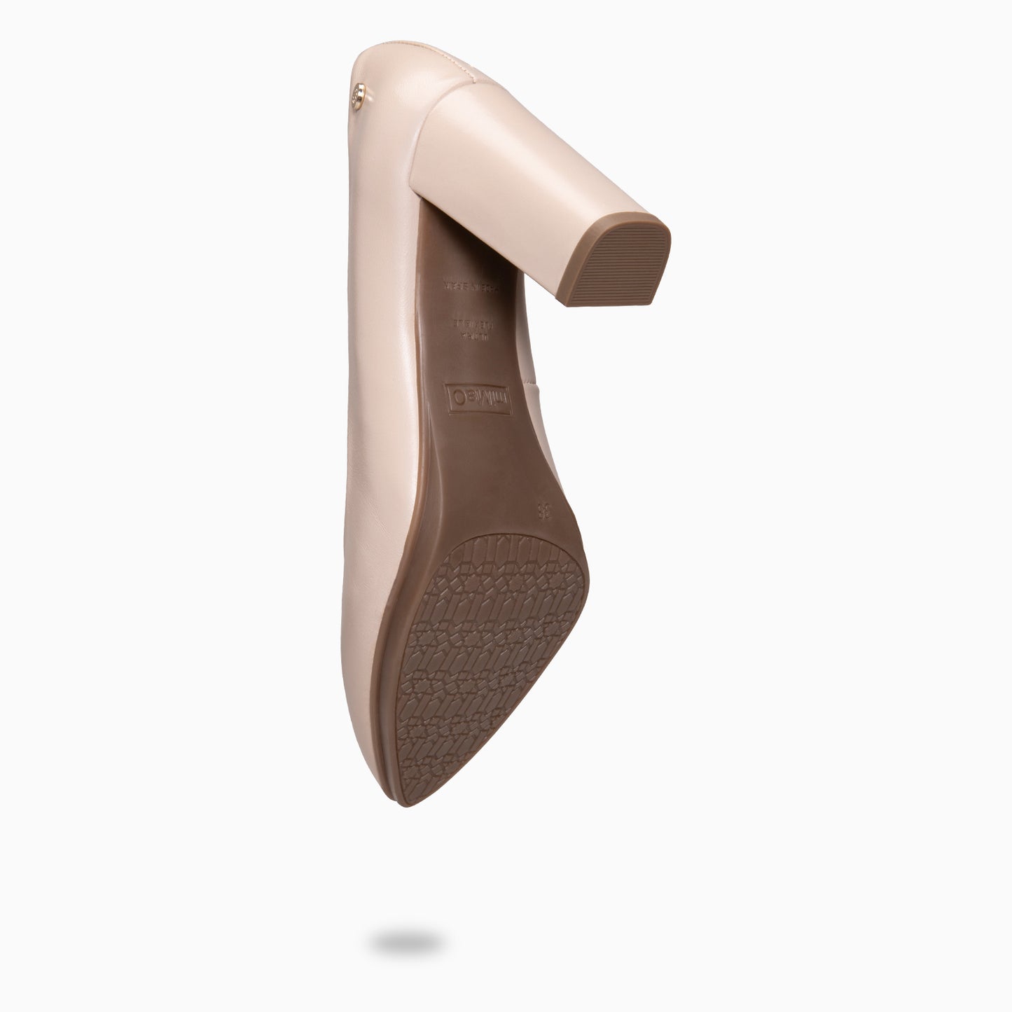 URBAN SALON - Zapatos de tacón alto en napa  NUDE