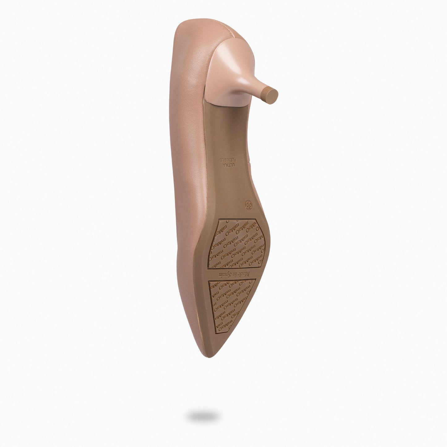 URBAN KITTEN - Zapatos con tacón de chupete de napa NUDE