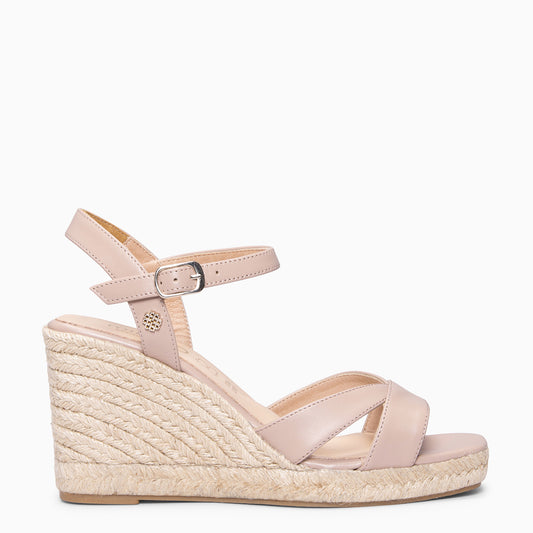 MANILVA - Cuñas altas de esparto NUDE
