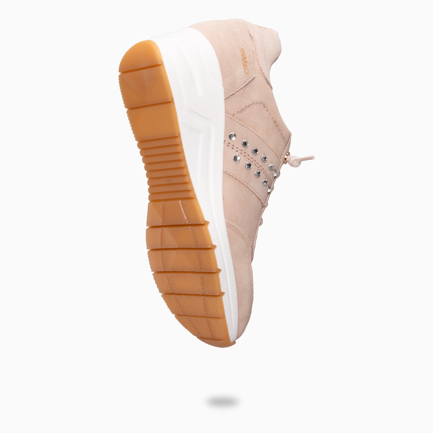 METZ - Zapatillas con cuña de ante  NUDE