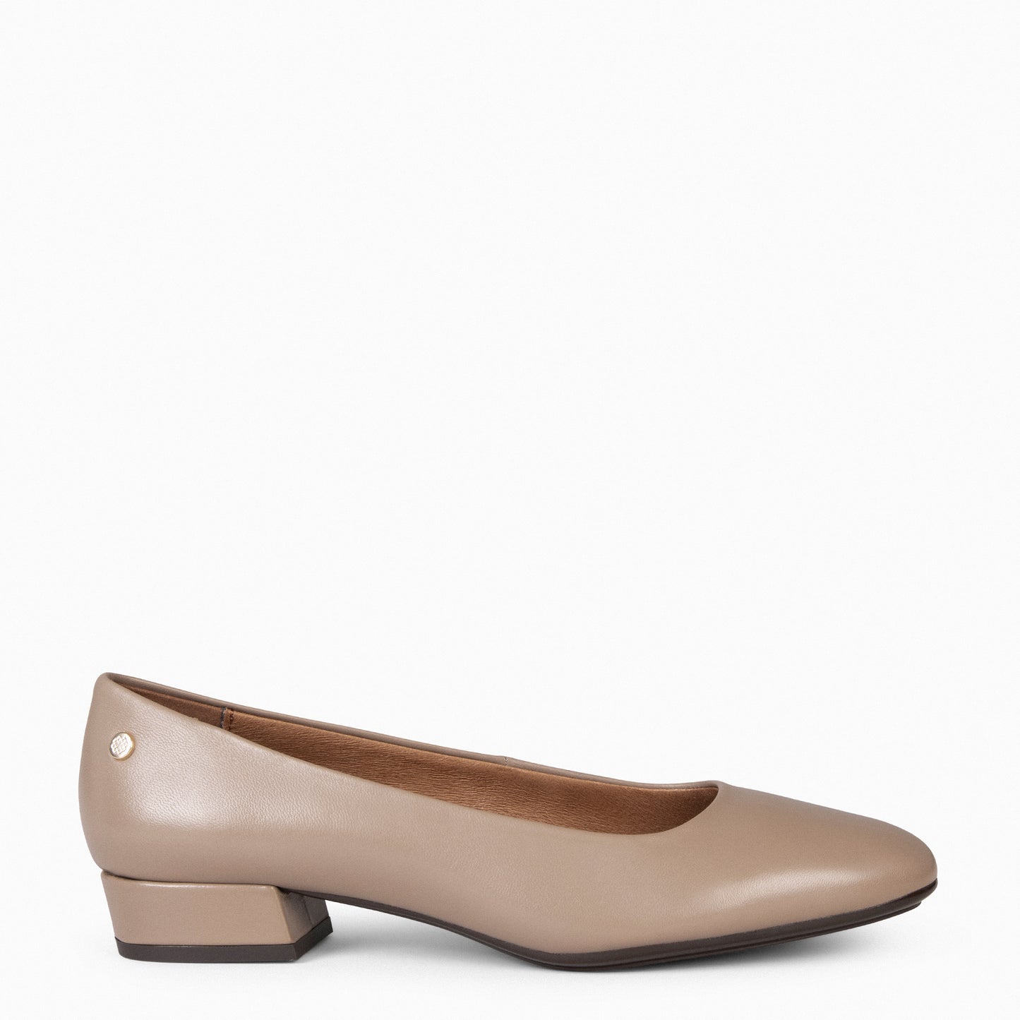 URBAN XS – Zapatos de tacón bajo TAUPE