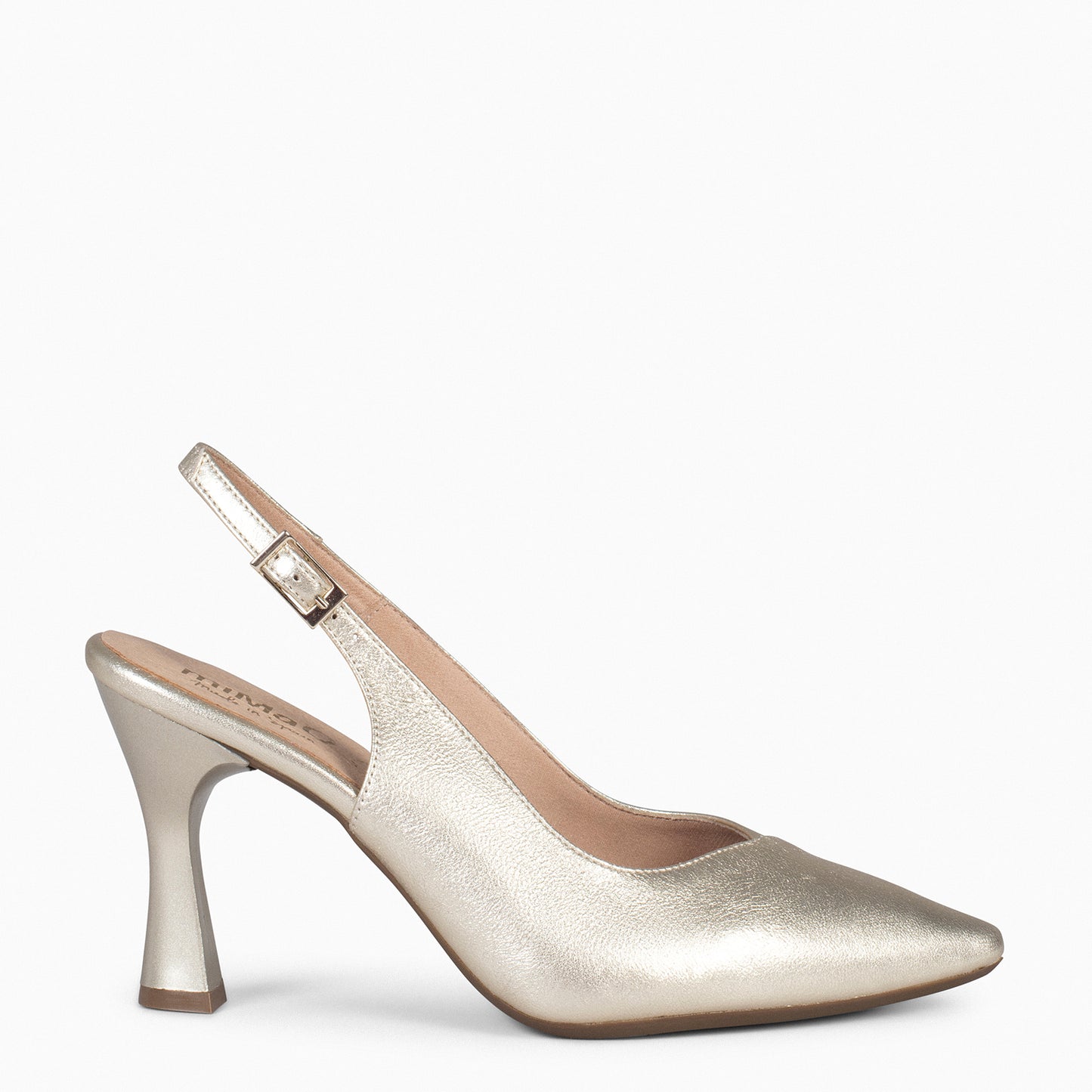 Slingback GLAM – salto slingback PLATINUM napa