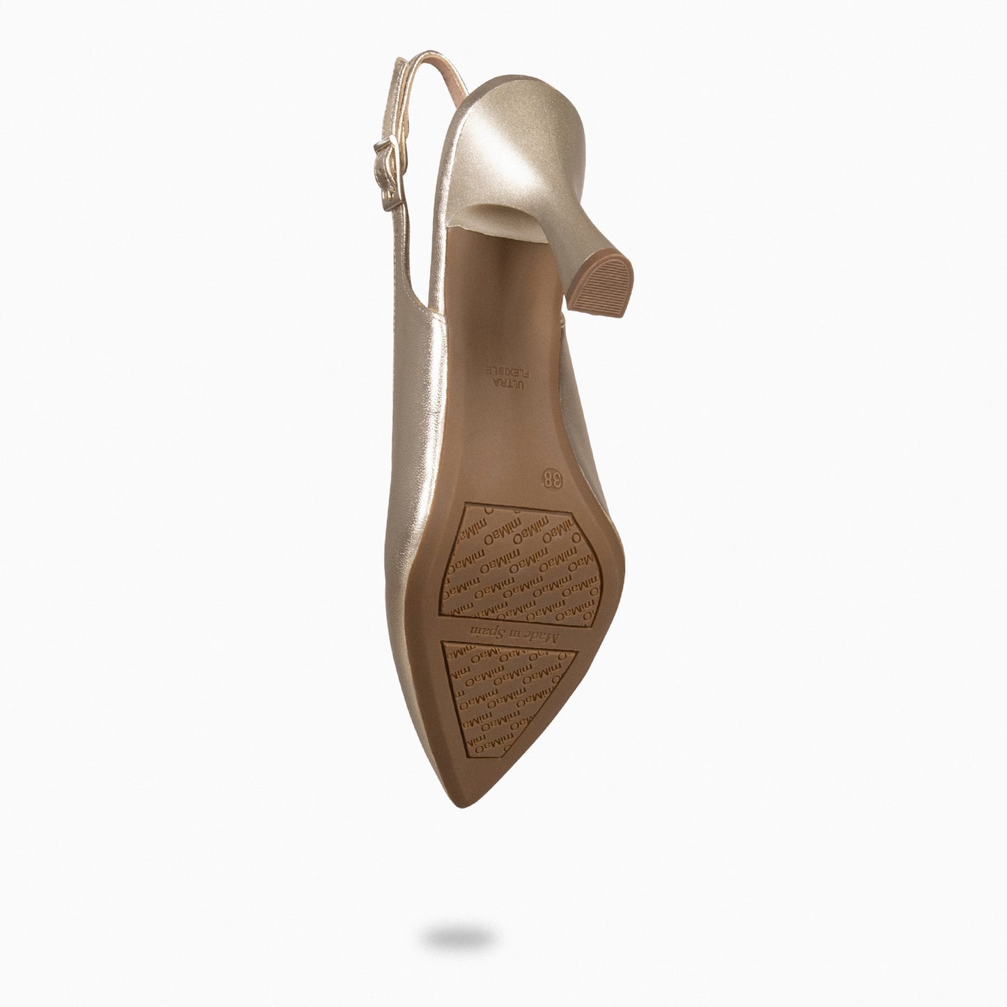 Slingback GLAM – salto slingback PLATINUM napa