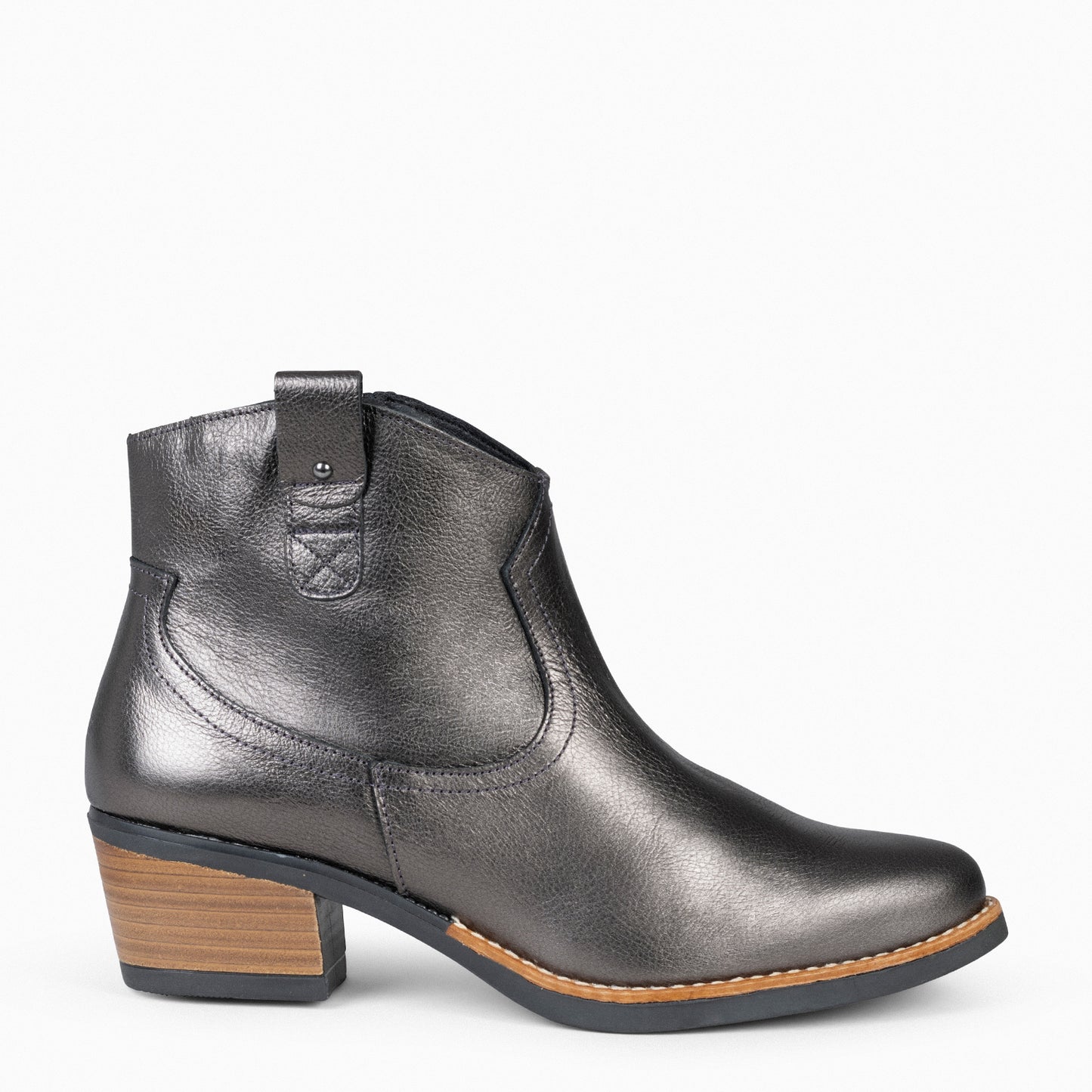 LOUISIANA - Bota estilo cowboy PLOMO