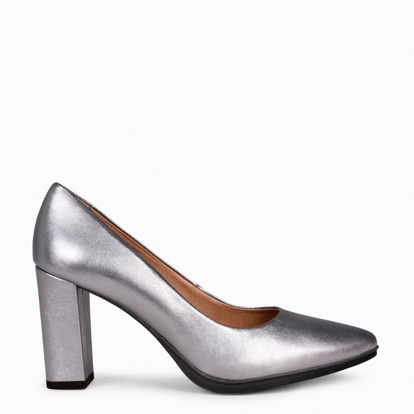 URBAN  SPLASH - Zapatos de tacón con piel metalizado en ROCA