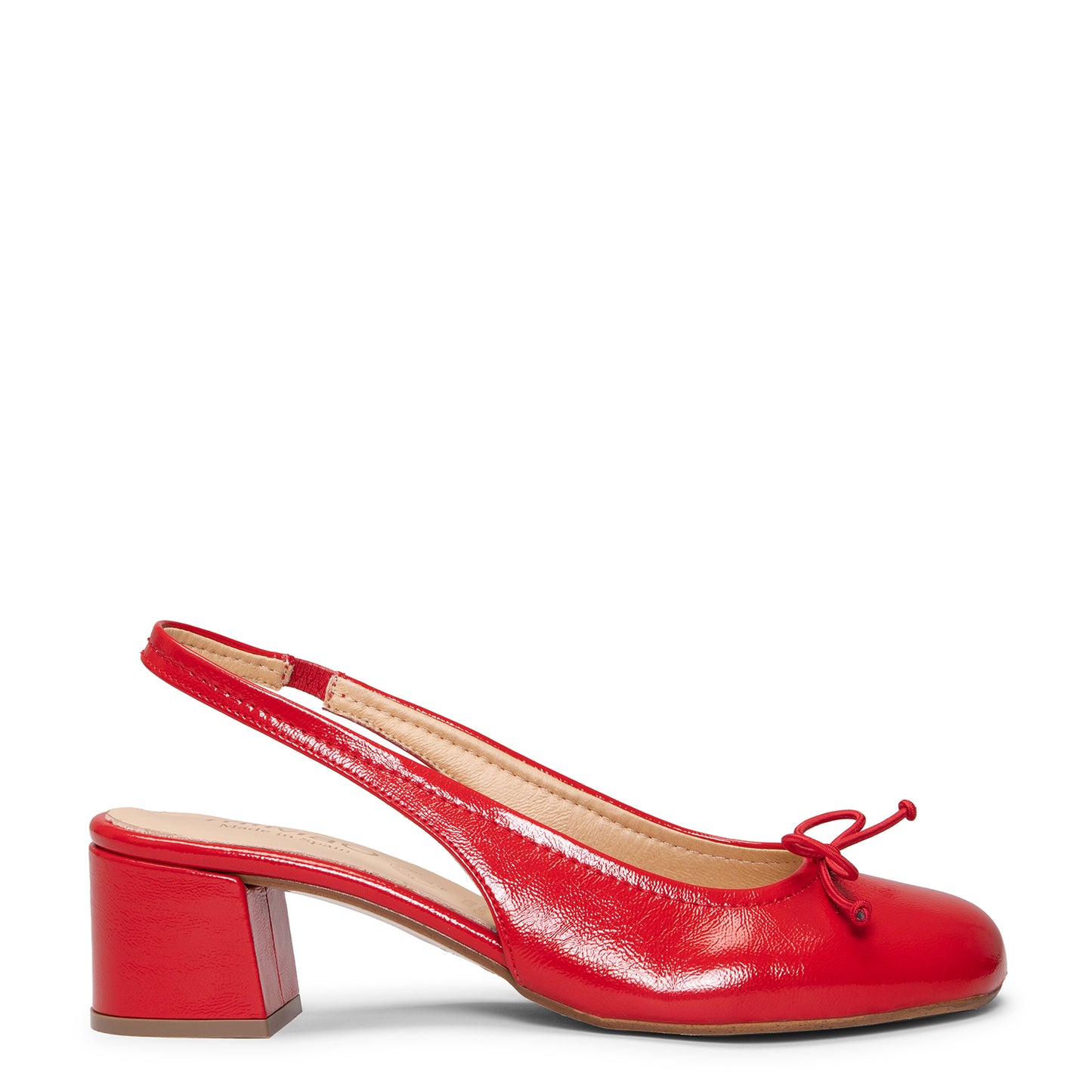 DOROTHY - Zapatos de tacón destalonado Baresoft ROJO