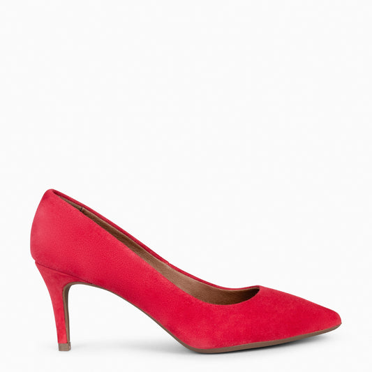 STILETTO - salto agulha VERMELHO