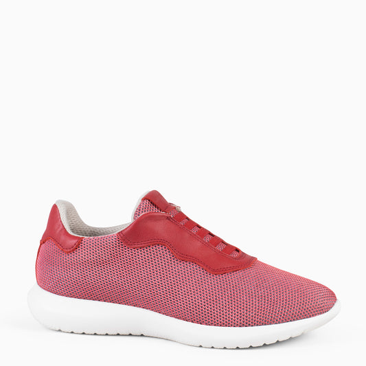 SPORT - Zapatillas de deporte cómodas ROJO