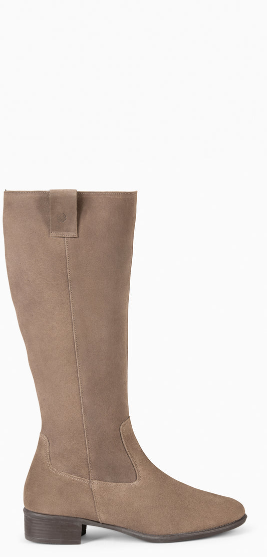 TEXAS - Botas de salto baixo TAUPE