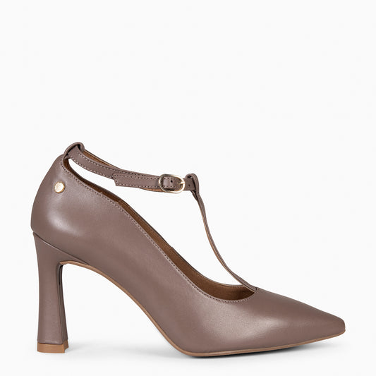 YANE – Sapatos de salto alto TAUPE