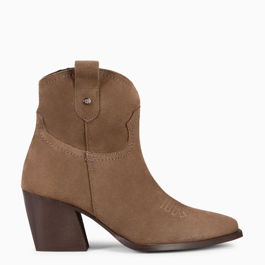 COLORADO - botas de Cowboy TAUPE