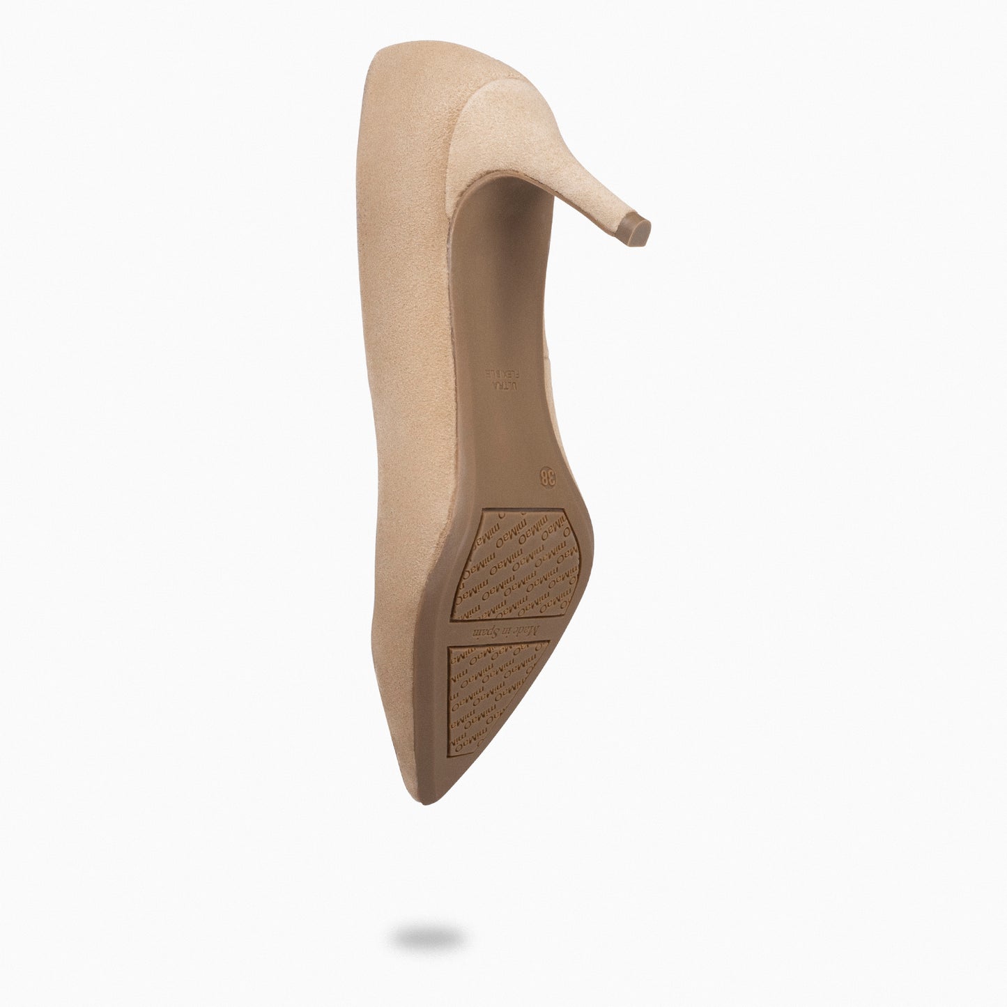 STILETTO – Zapato de tacón de aguja TAUPE