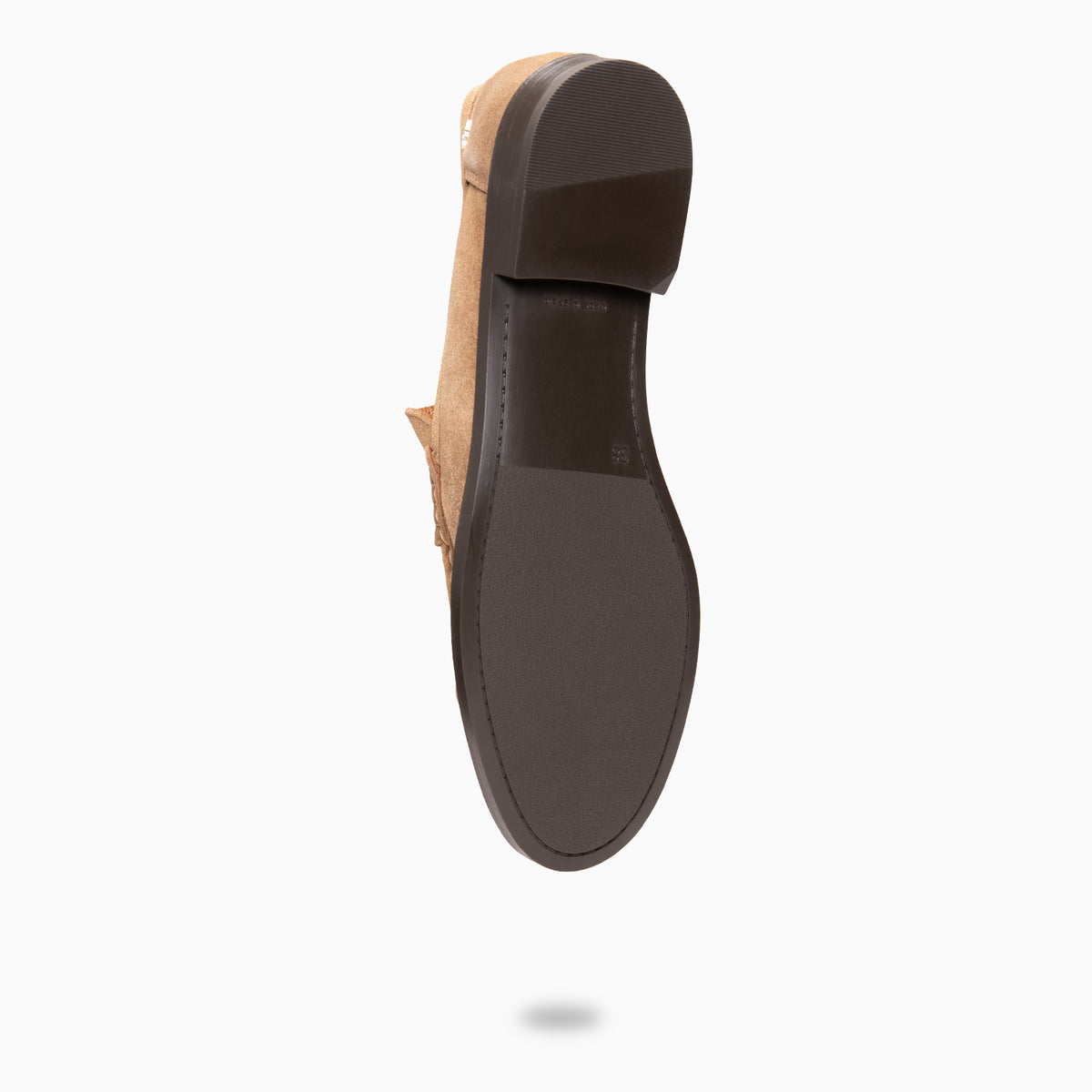 TOKIO - Mocasín en piel de charol TAUPE