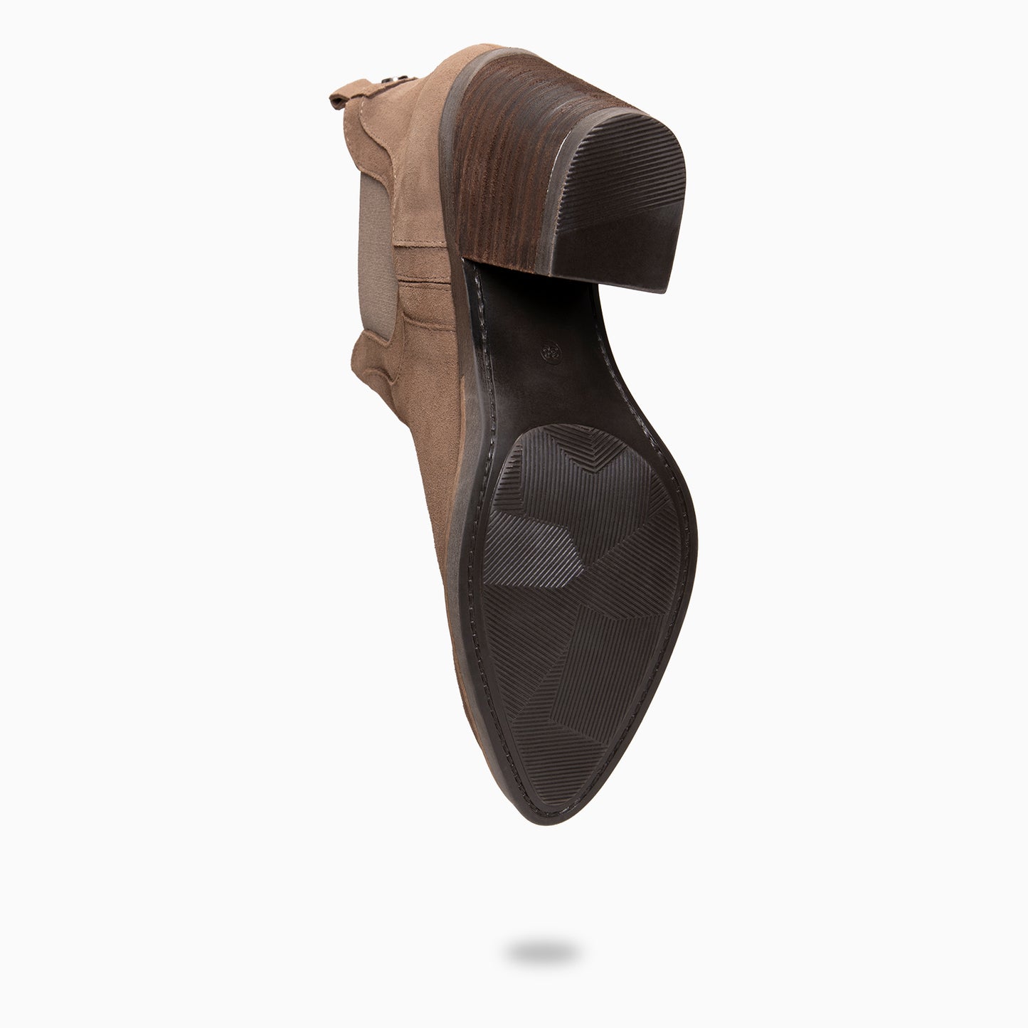 CASSIDY - Botines de tacón alto tipo Chelsea  TAUPE