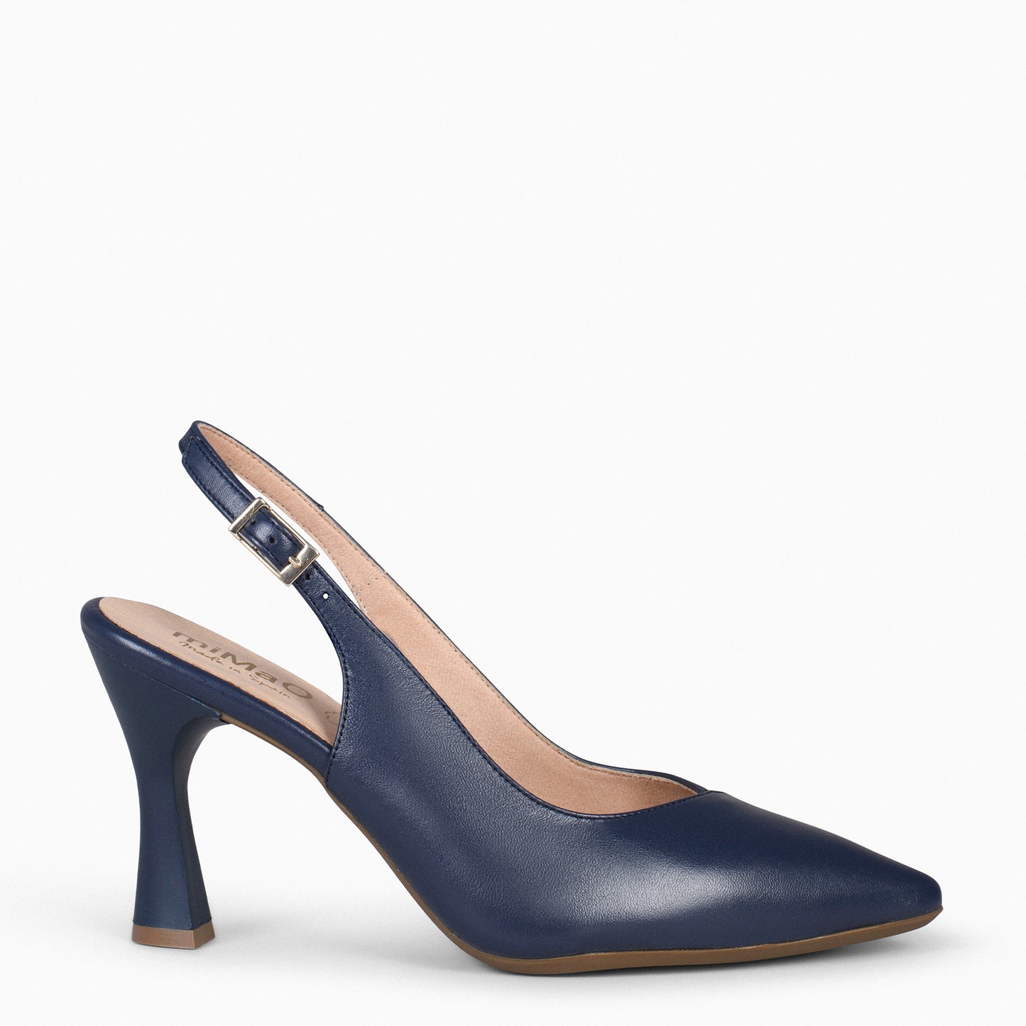 Slingback GLAM – Sapatos de salto slingback NAVY napa