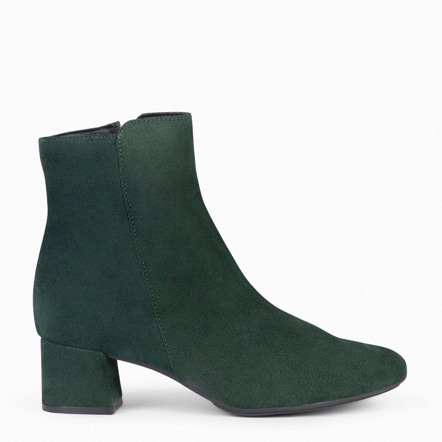 MAIA - Botins de camurça feminino VERDE