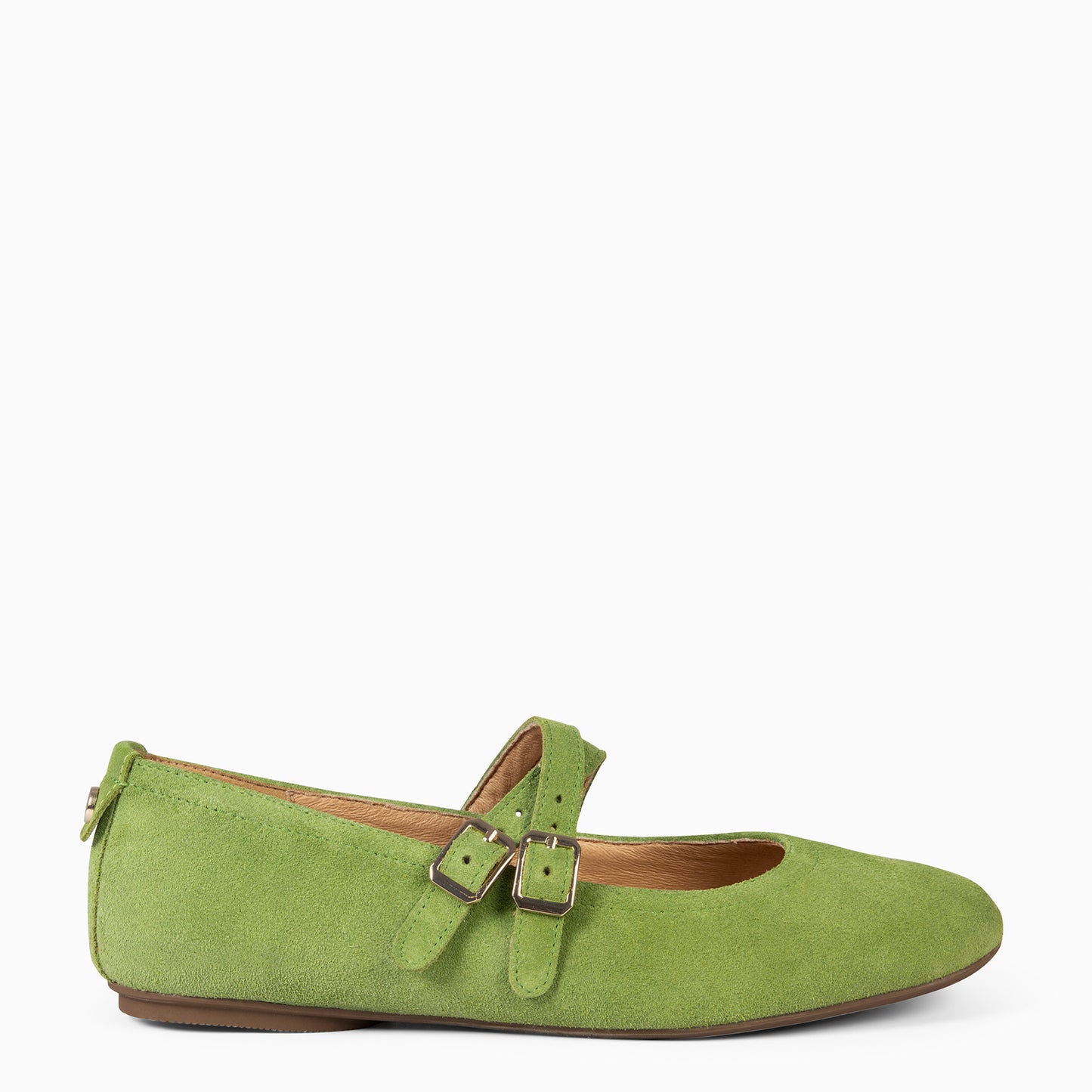 AMAPOLA – BAILARINA PLANA BARESOFT VERDE