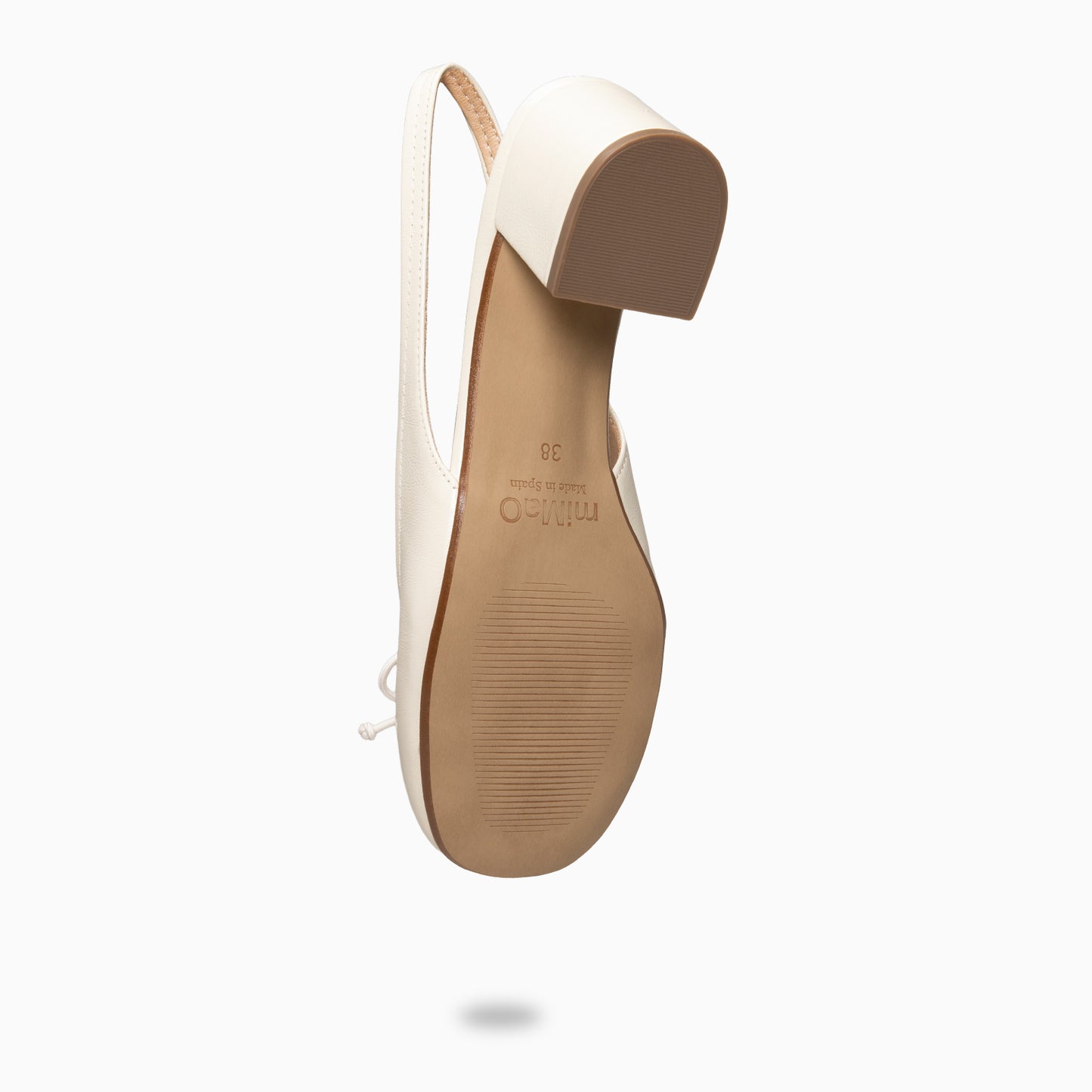 DOROTHY - Zapatos de tacón destalonado Baresoft BEIGE