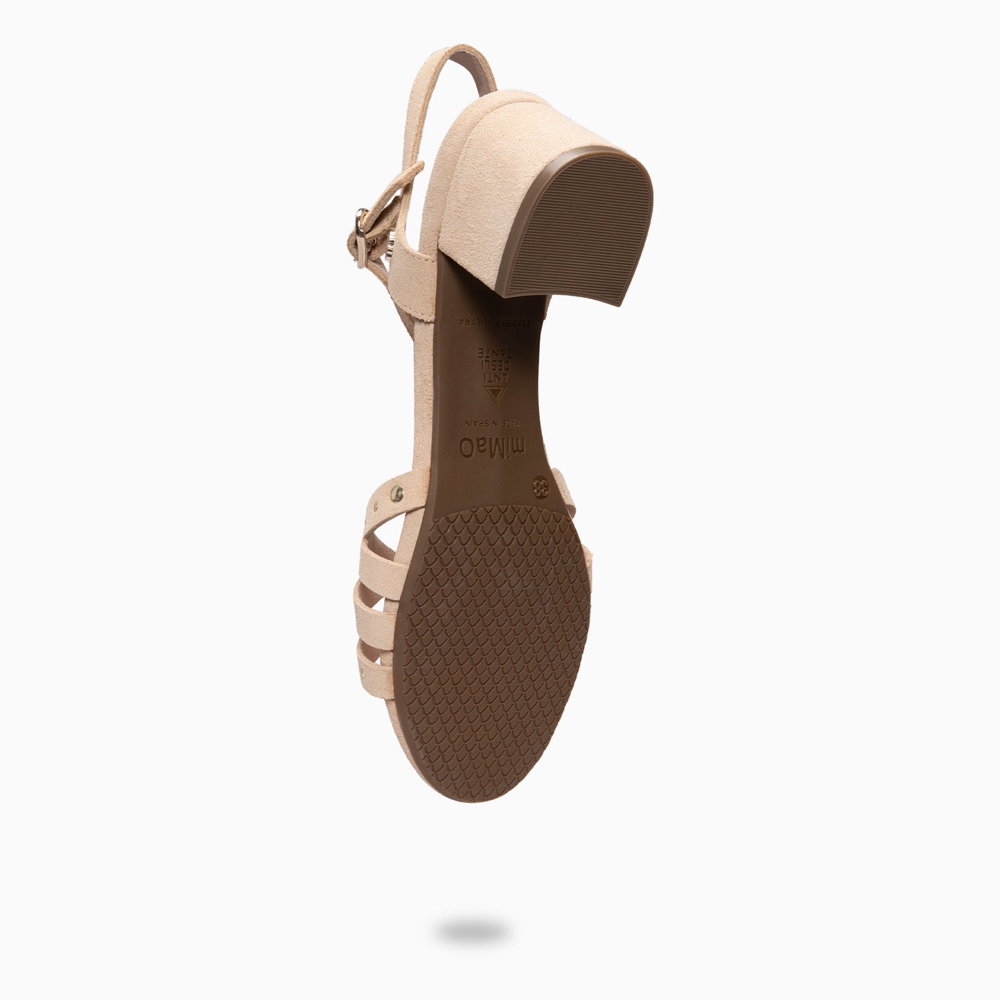 DAISY - Sandalias de tacón medio BEIGE
