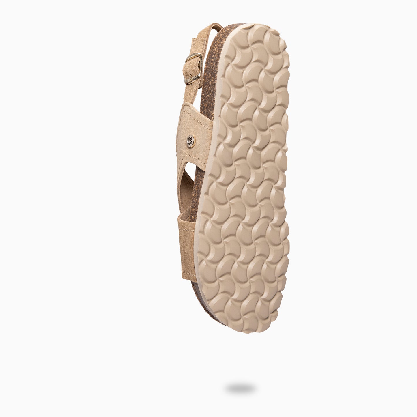 TULUM - Sandalias destalonadas con suela BEIGE