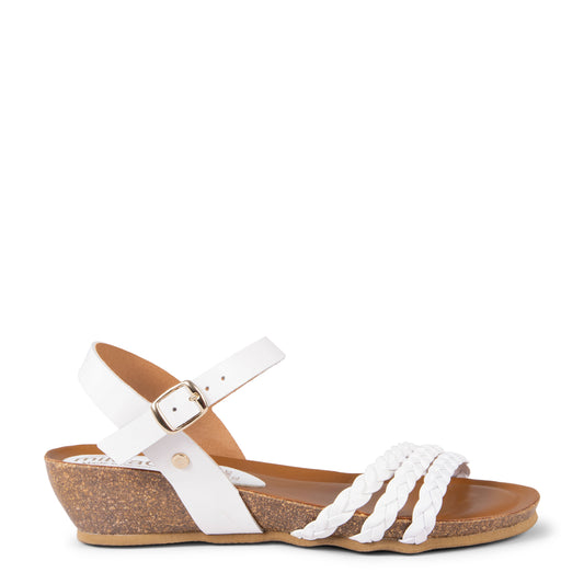 CORFU – SANDALIAS BIO BLANCO