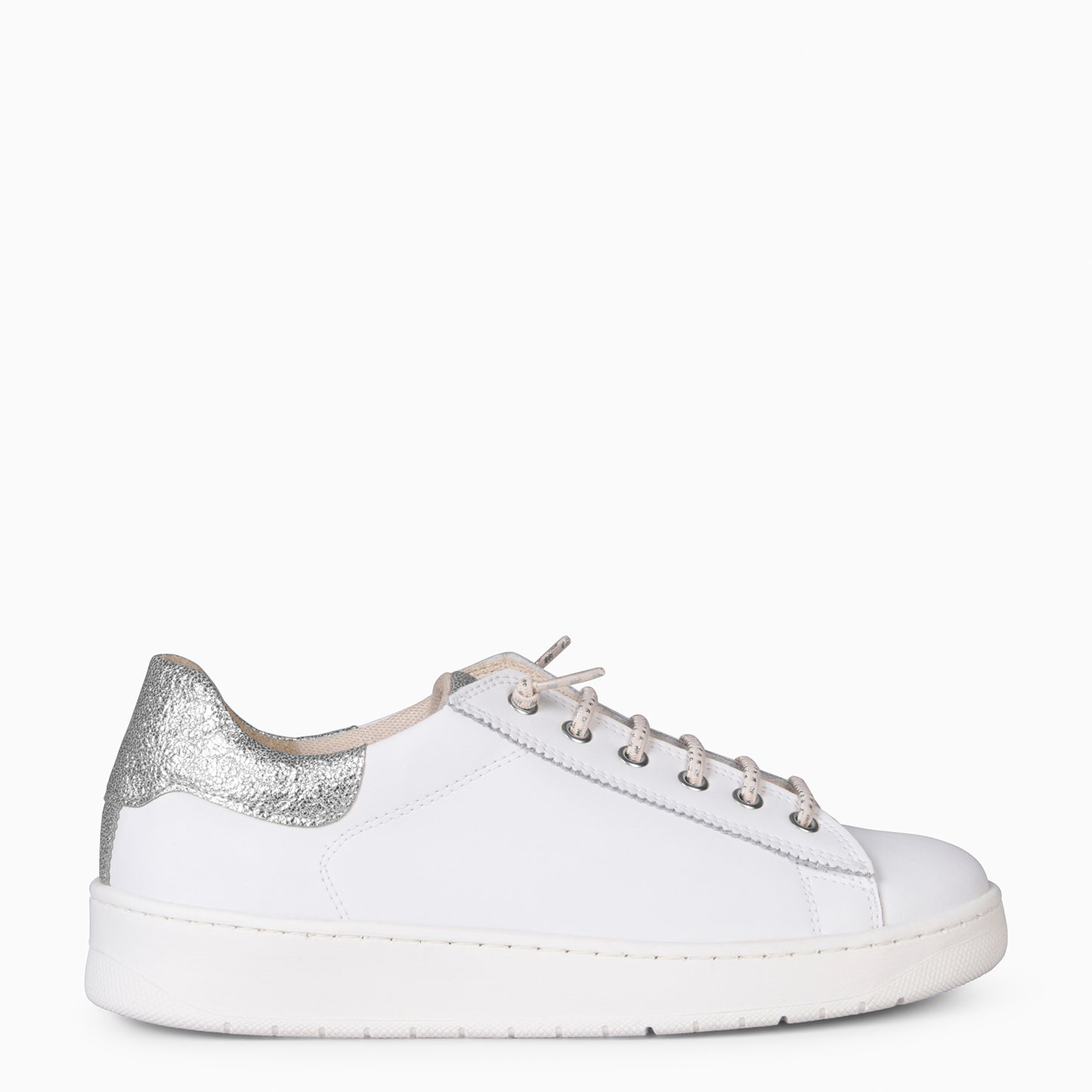 NANTES - Zapatillas Elegantes  PLATA BLANCO