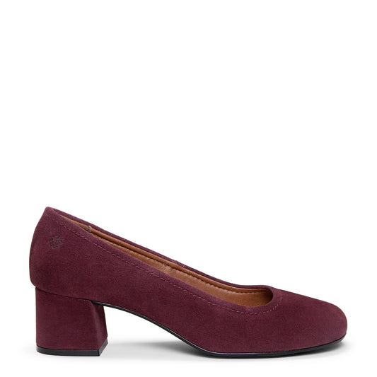 URBAN BARESOFT- Zapatos de salón de tacón ancho BURDEOS