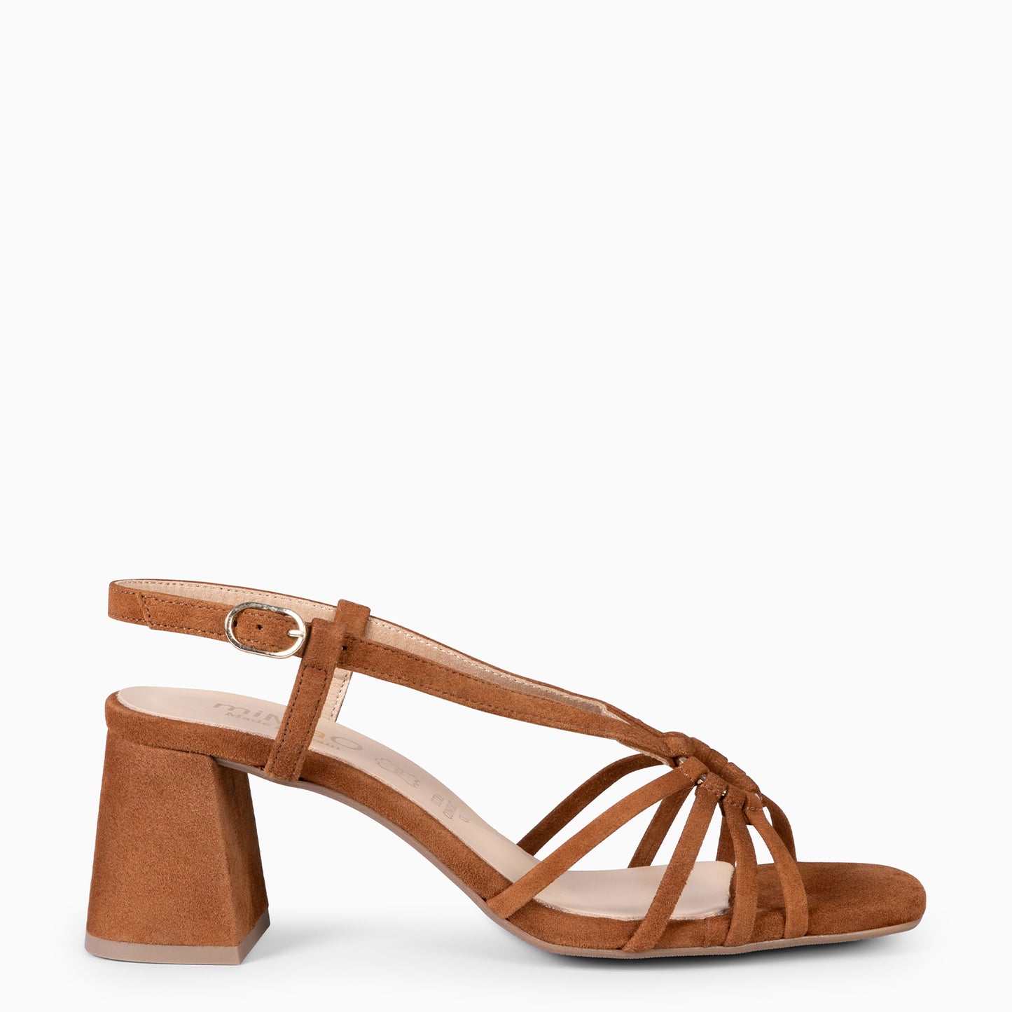 SOLEIL - Sandalias de tacón CAMEL