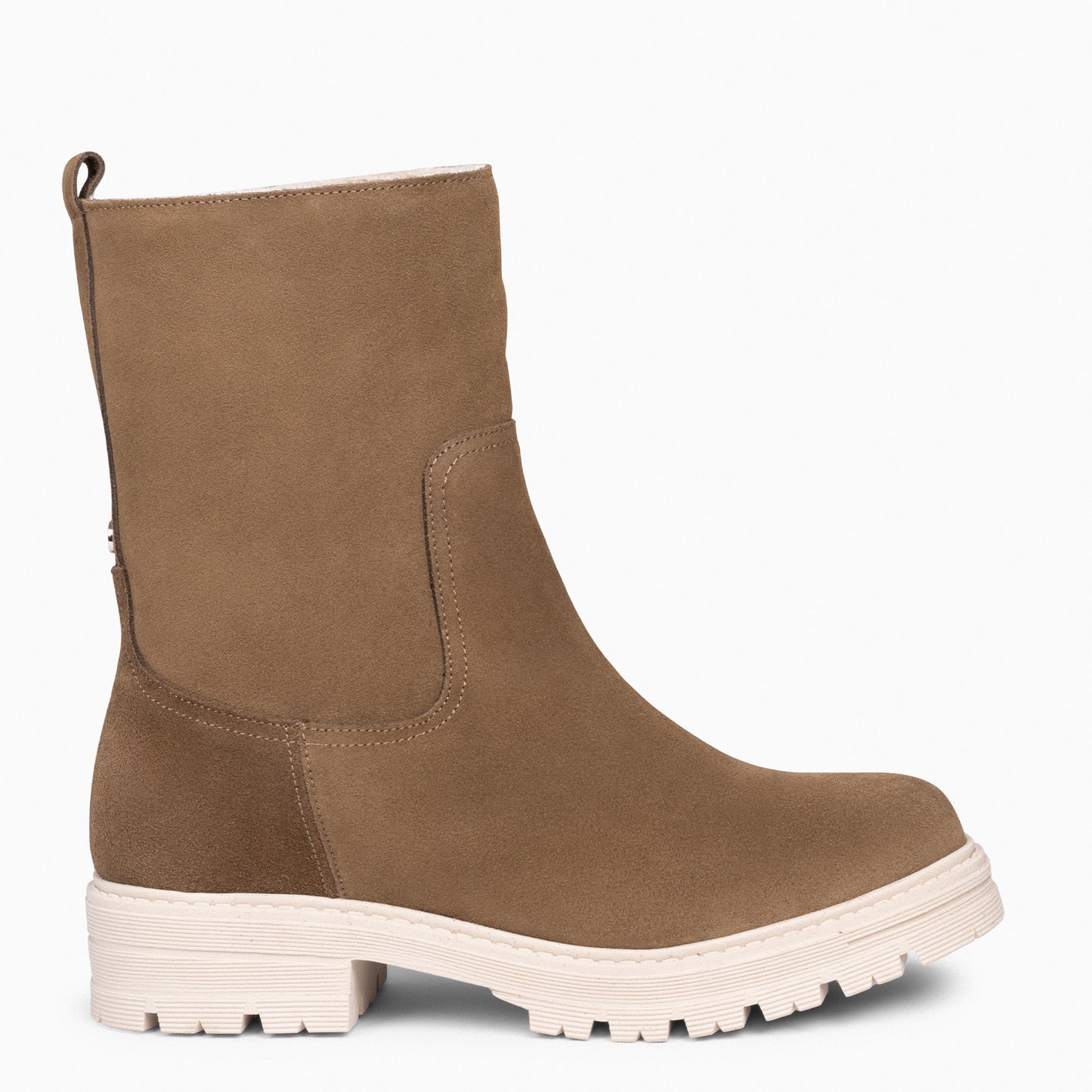 ALASKA - Bottine Femme Doublure Shearling CAMEL