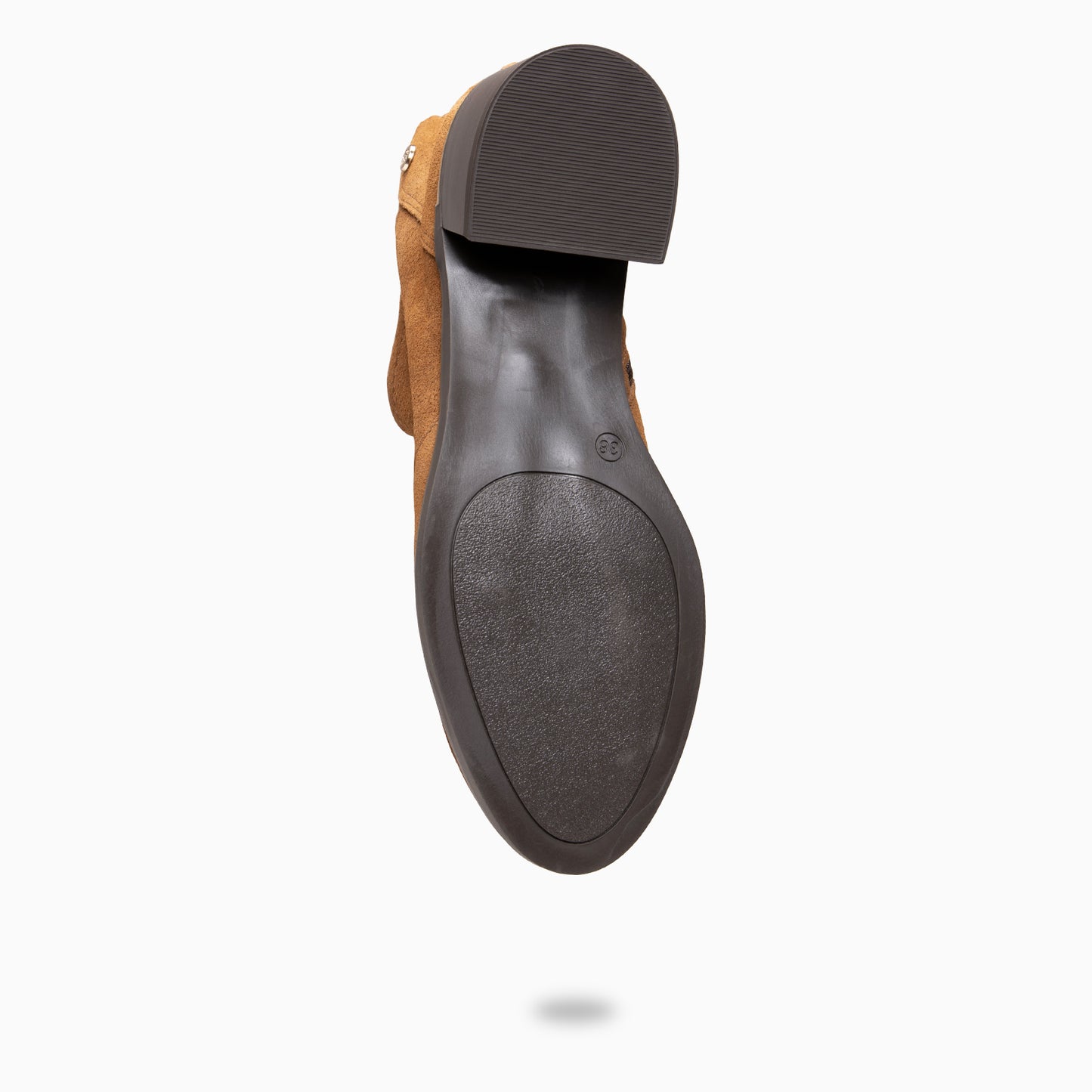 NIXIE – botines de tacón bajo para mujer  CUERO