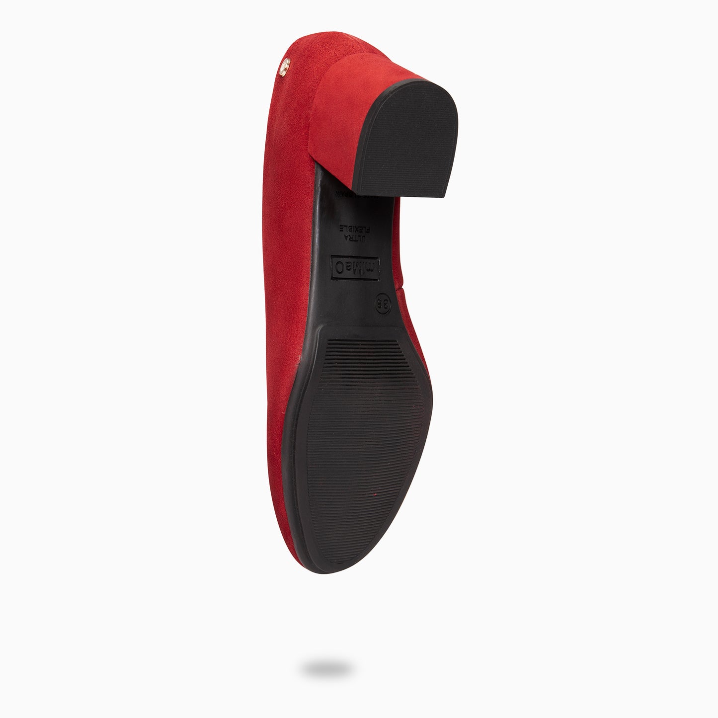 URBAN REDONDO - Zapatos de tacón de ante GRANATE