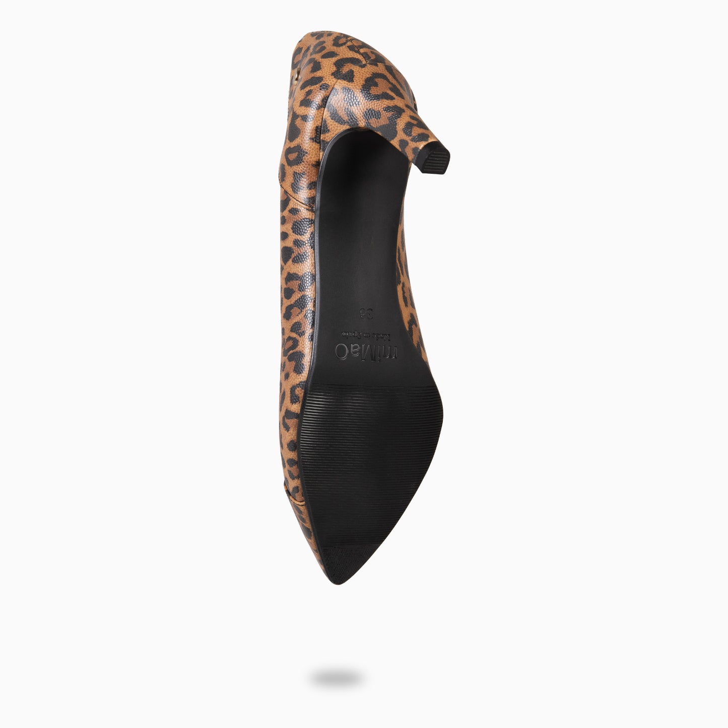 GLAM S - Zapatos de salón de tacón bajo LEOPARDO