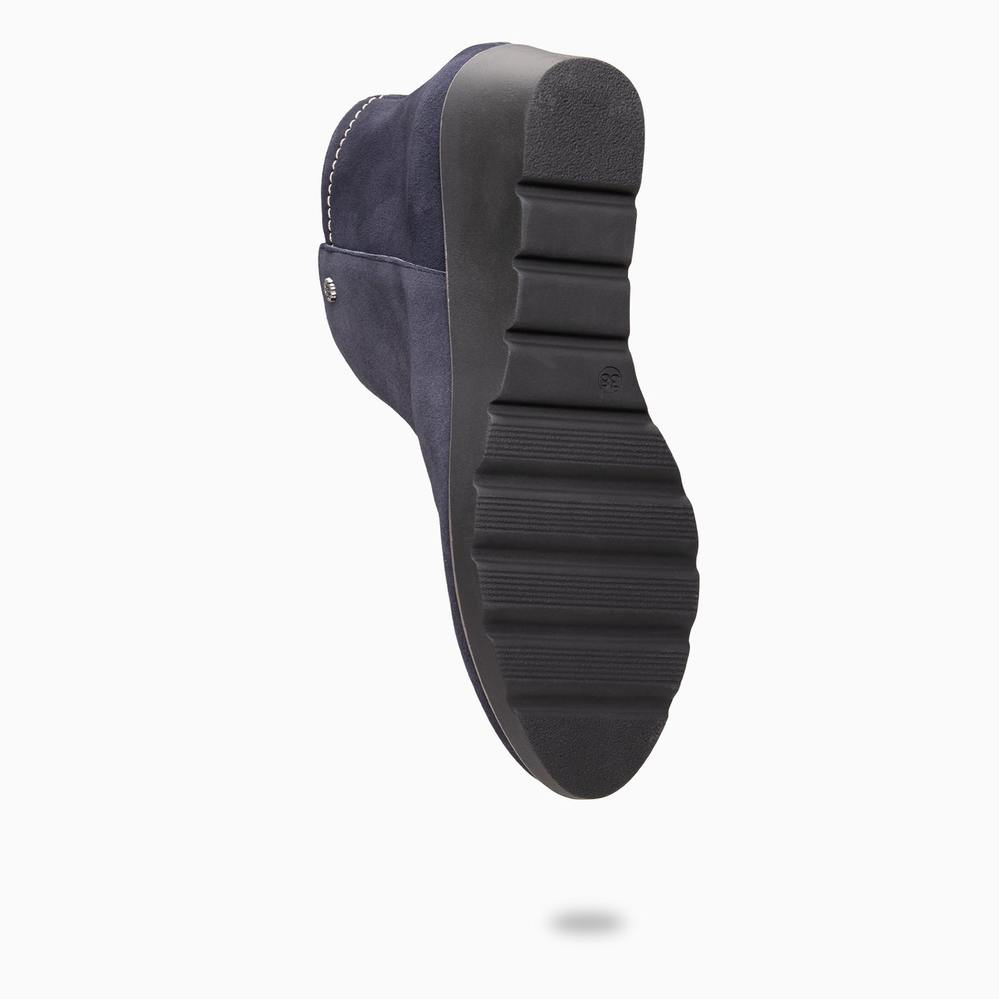 LULEA – botin de serraje hidrófugo MARINO