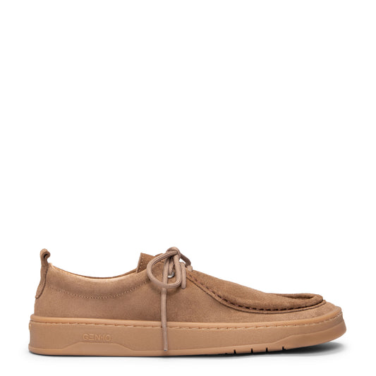 NIMBO - Mocasines de cordones Baresoft TAUPE