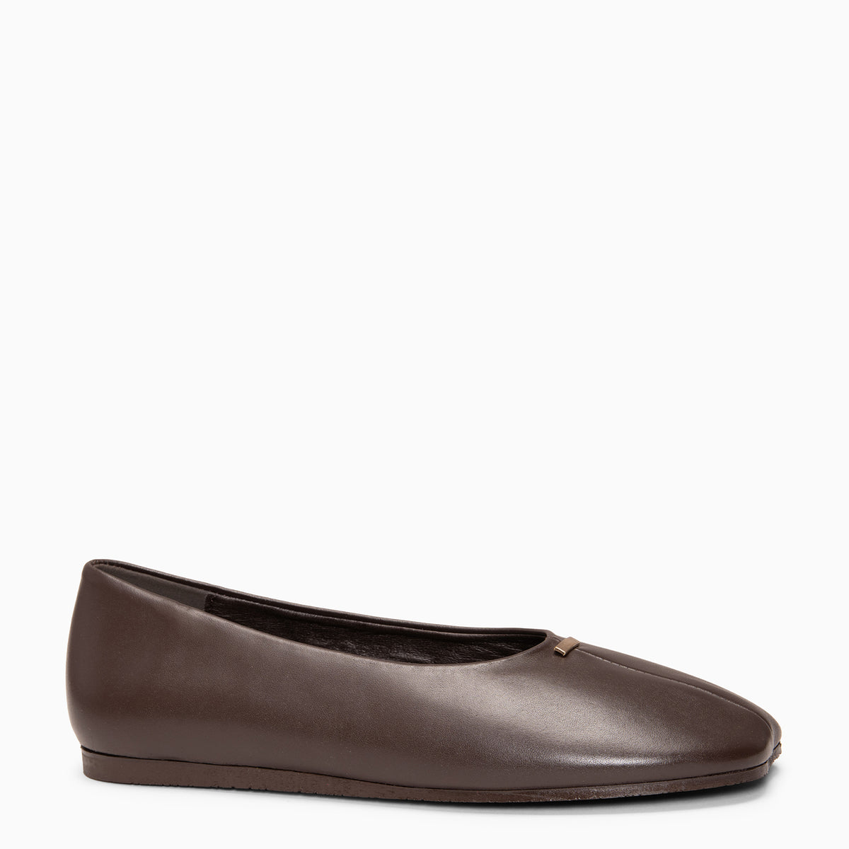 CALA - Bailarinas Baresoft de piel MARRON