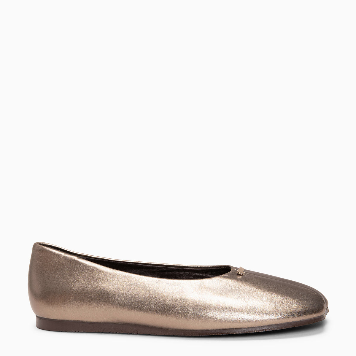 CALA - Bailarinas Baresoft de piel METAL