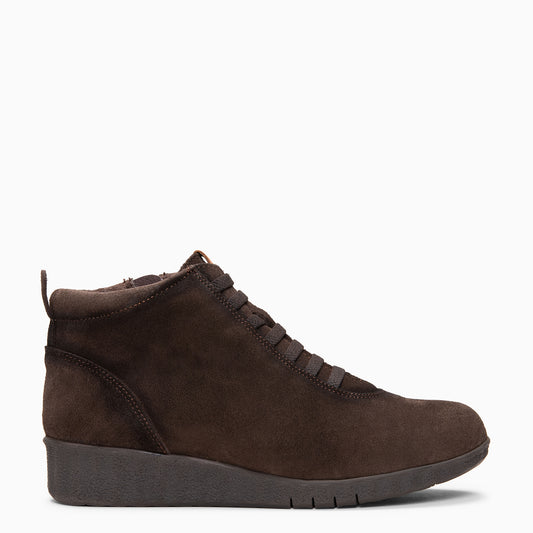 FLEXY - Zapatillas abotinadas MOKA