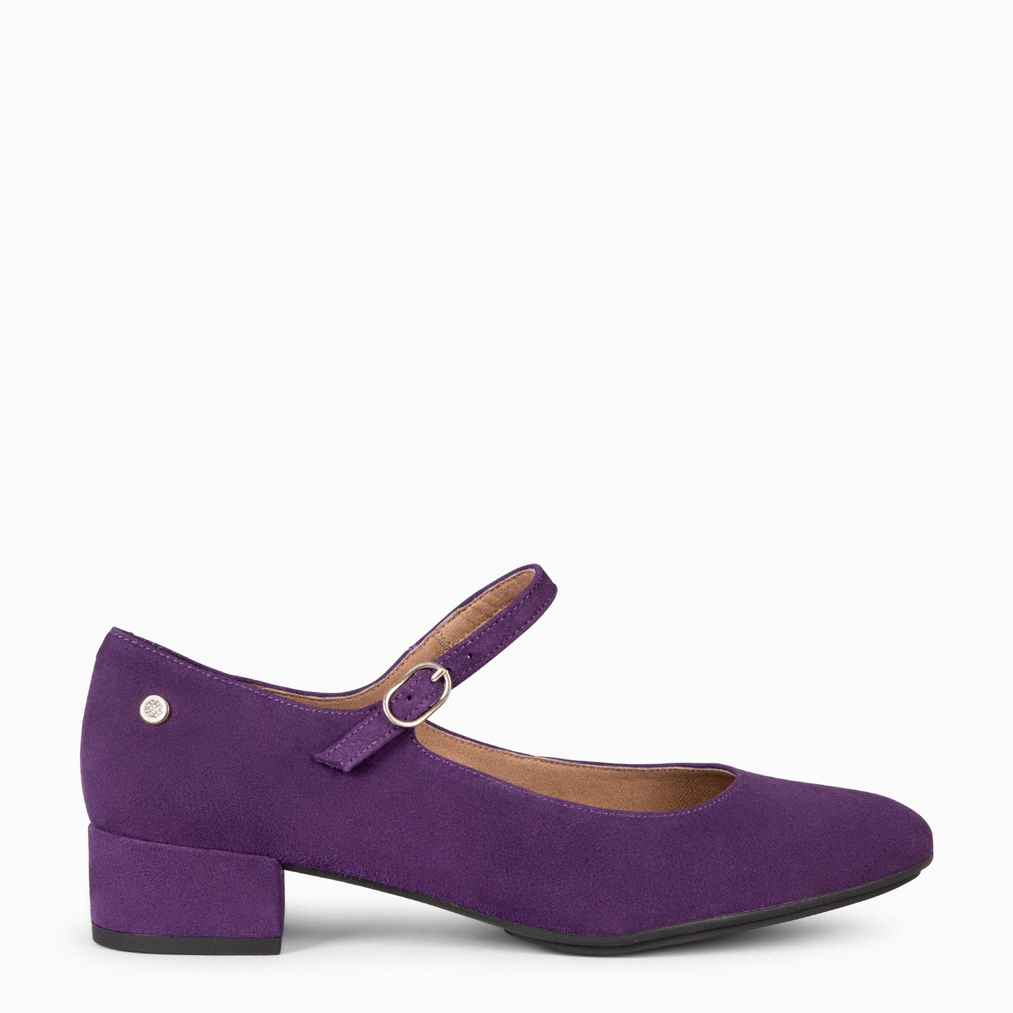 NORA - Mary Janes à petit talon VIOLET