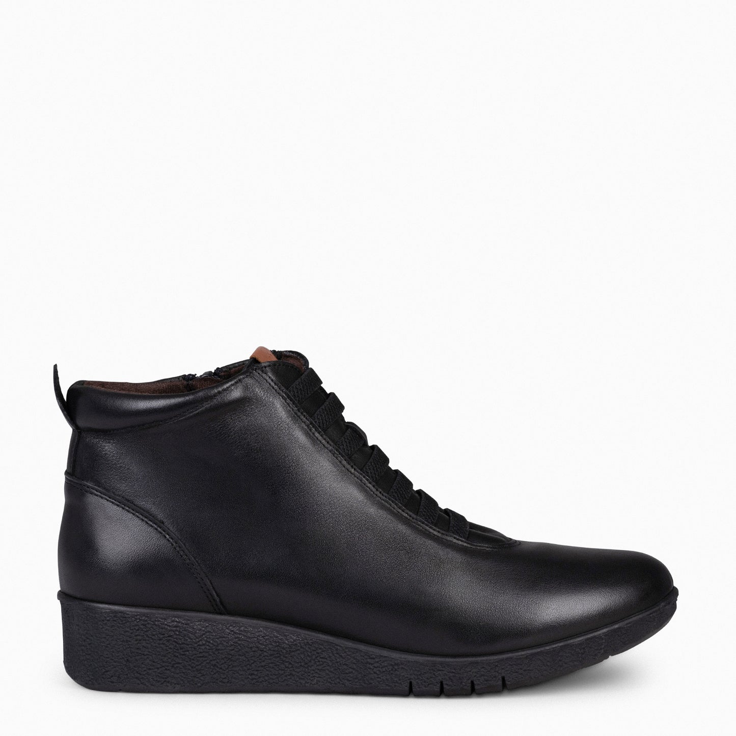 FLEXY - Zapatillas abotinadas NAPA NEGRO