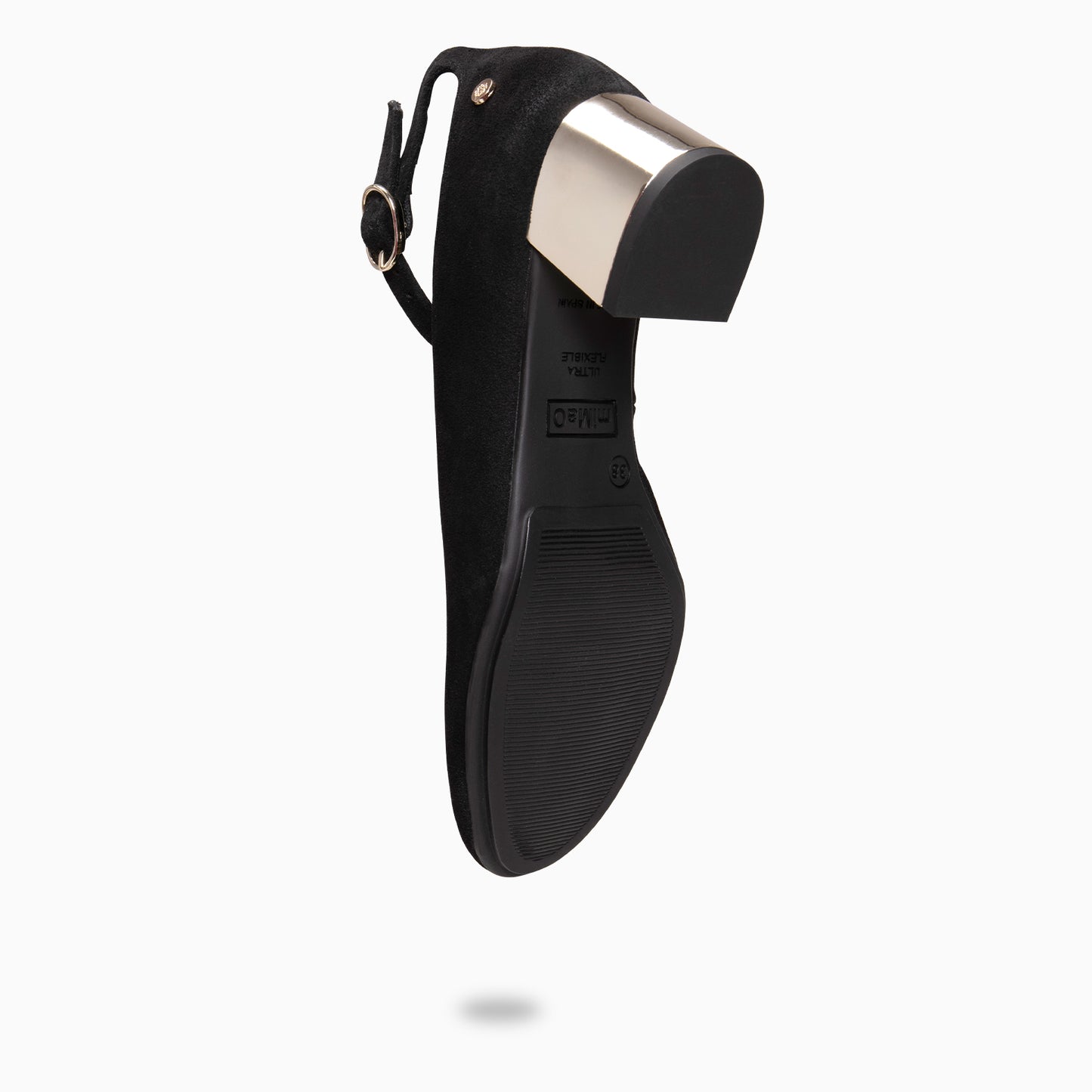 URBAN REDONDO CON PULSERA – Zapato de tacón medio NEGRO