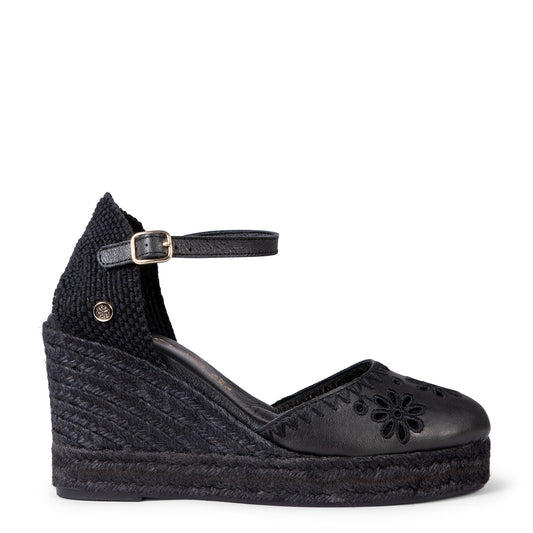 CASARES - Cuña de Esparto de napa NEGRO